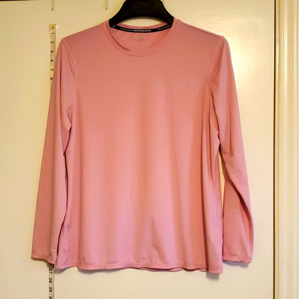 Sketchers Performance Go Golf ⛳️ long sleeve pink form fitting stretch 💕 NWOT